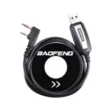 100% Original Baofeng Walkie Talkie 50km USB Programming Cable For 2 Way Radio UV-5R BF-888s UV5R K Port Driver With CD Software