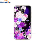 Silicone For Samsung Galaxy J2 Core Case Flower Soft TPU Back Cover for Galaxy J2 Core 2018 J 2 SM-J260F J260F J260 cover Coque