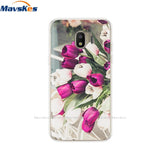 Silicone For Samsung Galaxy J2 Core Case Flower Soft TPU Back Cover for Galaxy J2 Core 2018 J 2 SM-J260F J260F J260 cover Coque