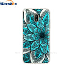 Silicone For Samsung Galaxy J2 Core Case Flower Soft TPU Back Cover for Galaxy J2 Core 2018 J 2 SM-J260F J260F J260 cover Coque