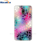 Silicone For Samsung Galaxy J2 Core Case Flower Soft TPU Back Cover for Galaxy J2 Core 2018 J 2 SM-J260F J260F J260 cover Coque