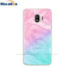 Silicone For Samsung Galaxy J2 Core Case Flower Soft TPU Back Cover for Galaxy J2 Core 2018 J 2 SM-J260F J260F J260 cover Coque