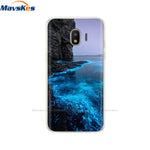 Silicone For Samsung Galaxy J2 Core Case Flower Soft TPU Back Cover for Galaxy J2 Core 2018 J 2 SM-J260F J260F J260 cover Coque