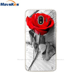 Silicone For Samsung Galaxy J2 Core Case Flower Soft TPU Back Cover for Galaxy J2 Core 2018 J 2 SM-J260F J260F J260 cover Coque