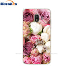 Silicone For Samsung Galaxy J2 Core Case Flower Soft TPU Back Cover for Galaxy J2 Core 2018 J 2 SM-J260F J260F J260 cover Coque