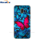 Silicone For Samsung Galaxy J2 Core Case Flower Soft TPU Back Cover for Galaxy J2 Core 2018 J 2 SM-J260F J260F J260 cover Coque