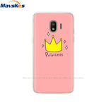 Silicone For Samsung Galaxy J2 Core Case Flower Soft TPU Back Cover for Galaxy J2 Core 2018 J 2 SM-J260F J260F J260 cover Coque